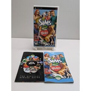The Sims 2: Pets PSP (Sony PlayStation Portable, 2006) PEGI PAL CIB TESTED